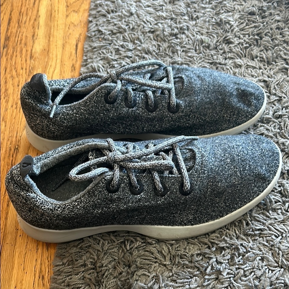 Allbirds Men’s Wool Runner Athletic Shoe Size 12 Natural Grey Athleisure
